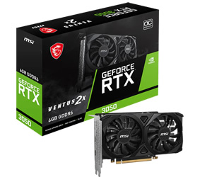 MSI RTX 3050 6GB 